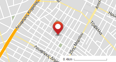 Location of business on map