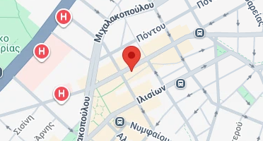 Location of business on map