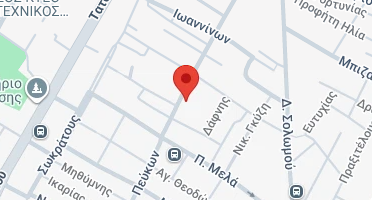 Location of business on map