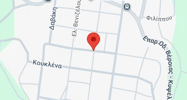 Location of business on map