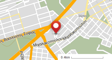 Location of business on map