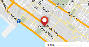 Χάρτης και σημείο της επιχείρησης