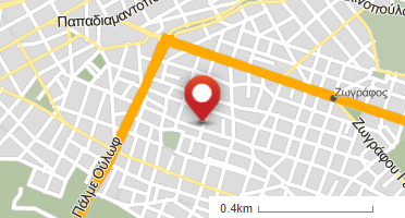 Location of business on map