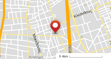 Location of business on map