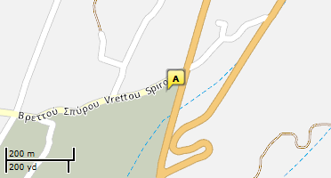 Location of business on map