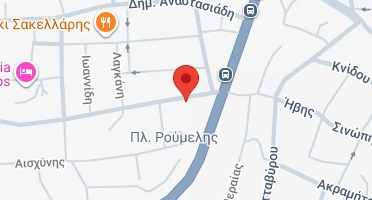 Location of business on map
