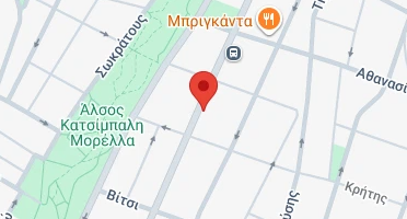 Location of business on map