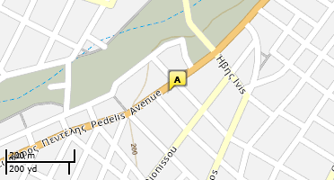 Location of business on map