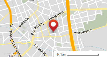 Location of business on map