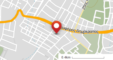 Location of business on map