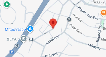 Location of business on map
