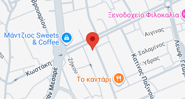 Location of business on map