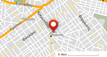 Location of business on map
