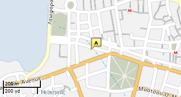 Χάρτης και σημείο της επιχείρησης