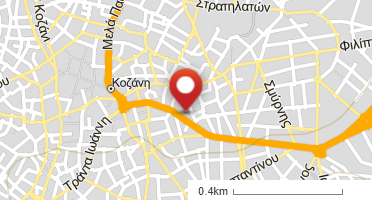 Location of business on map
