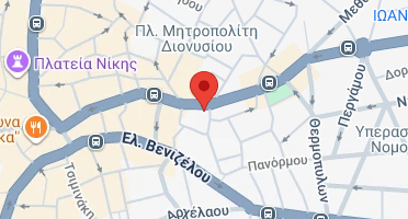 Location of business on map