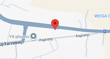 Location of business on map