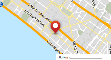 Location of business on map