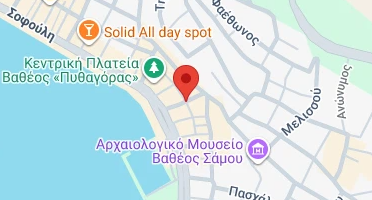 Location of business on map