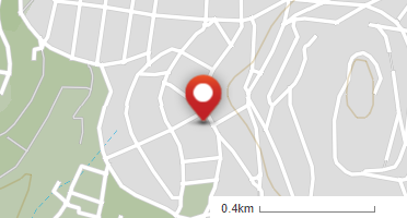 Location of business on map