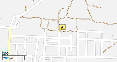 Location of business on map