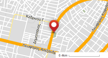 Location of business on map