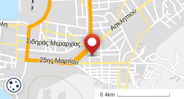 Location of business on map