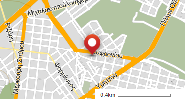Location of business on map