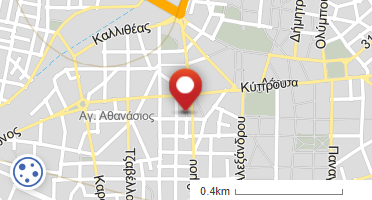 Location of business on map
