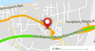 Χάρτης και σημείο της επιχείρησης