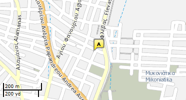 Location of business on map