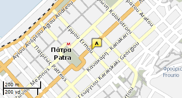 Χάρτης και σημείο της επιχείρησης