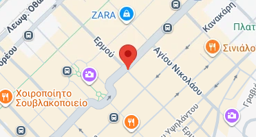 Location of business on map