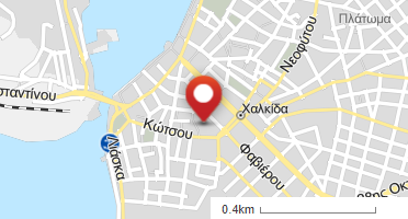 Location of business on map