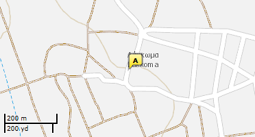 Location of business on map