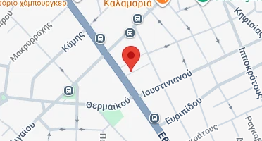 Location of business on map