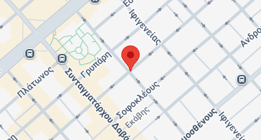 Location of business on map