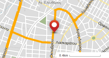 Location of business on map
