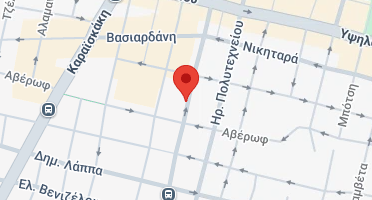 Location of business on map