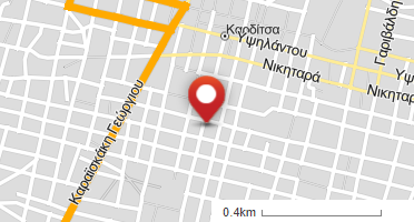 Location of business on map