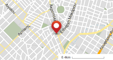 Location of business on map