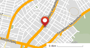 Location of business on map