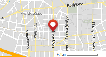 Location of business on map