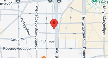 Location of business on map