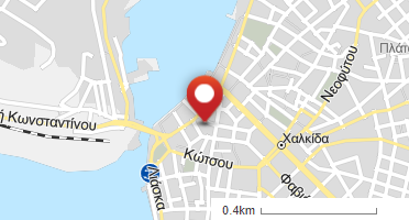 Location of business on map
