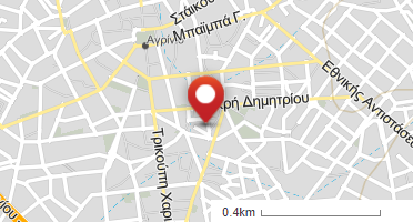 Location of business on map