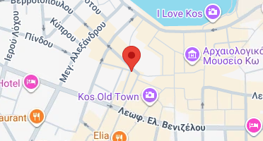 Location of business on map