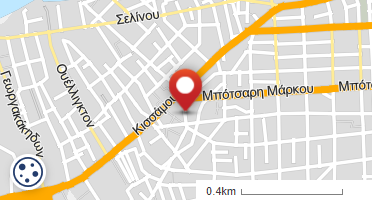 Location of business on map