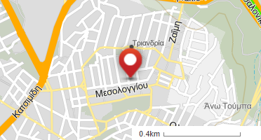 Location of business on map