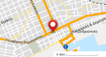Χάρτης και σημείο της επιχείρησης